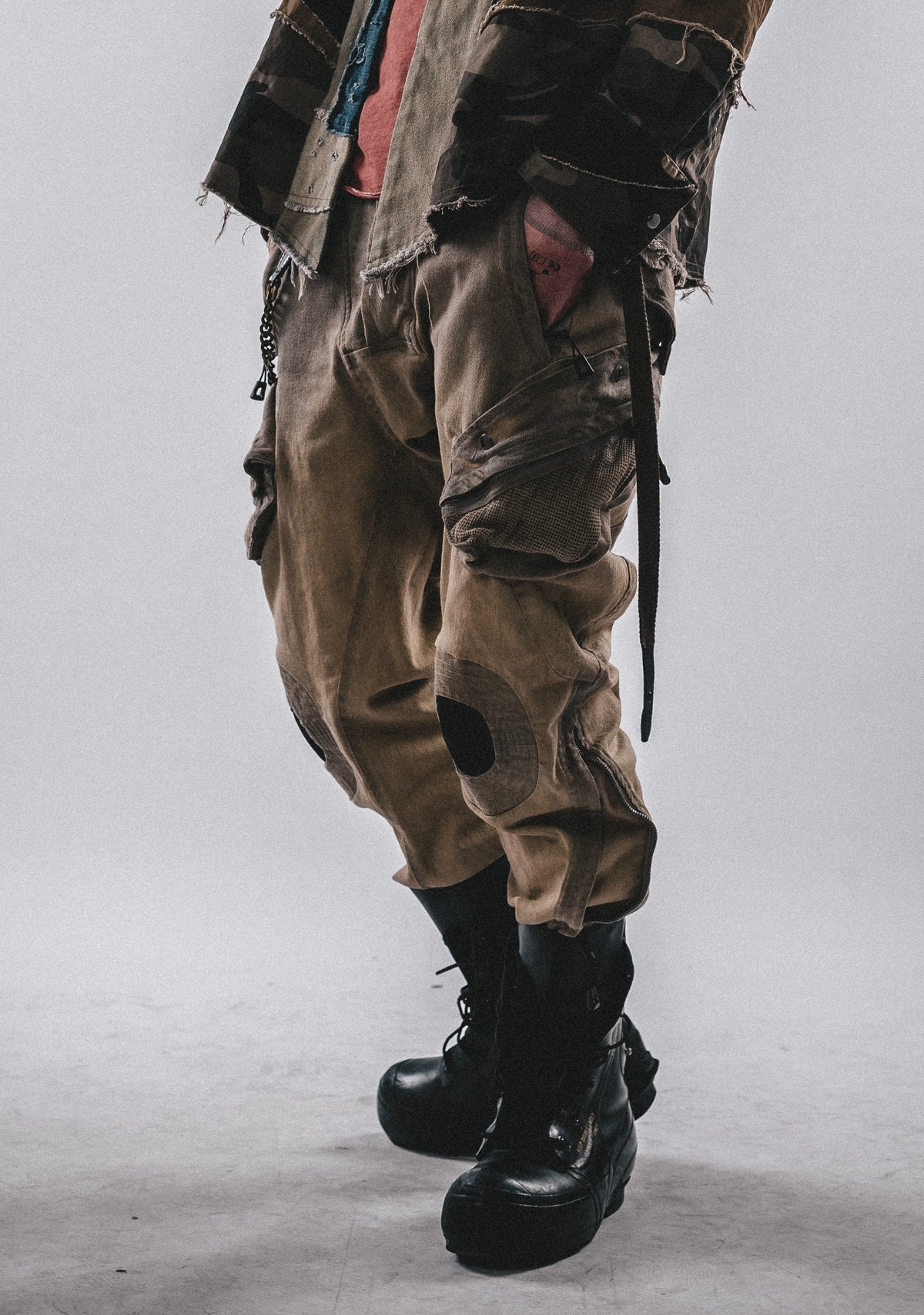 Apocalyptic Desert Wasteland Style Cargo Pants