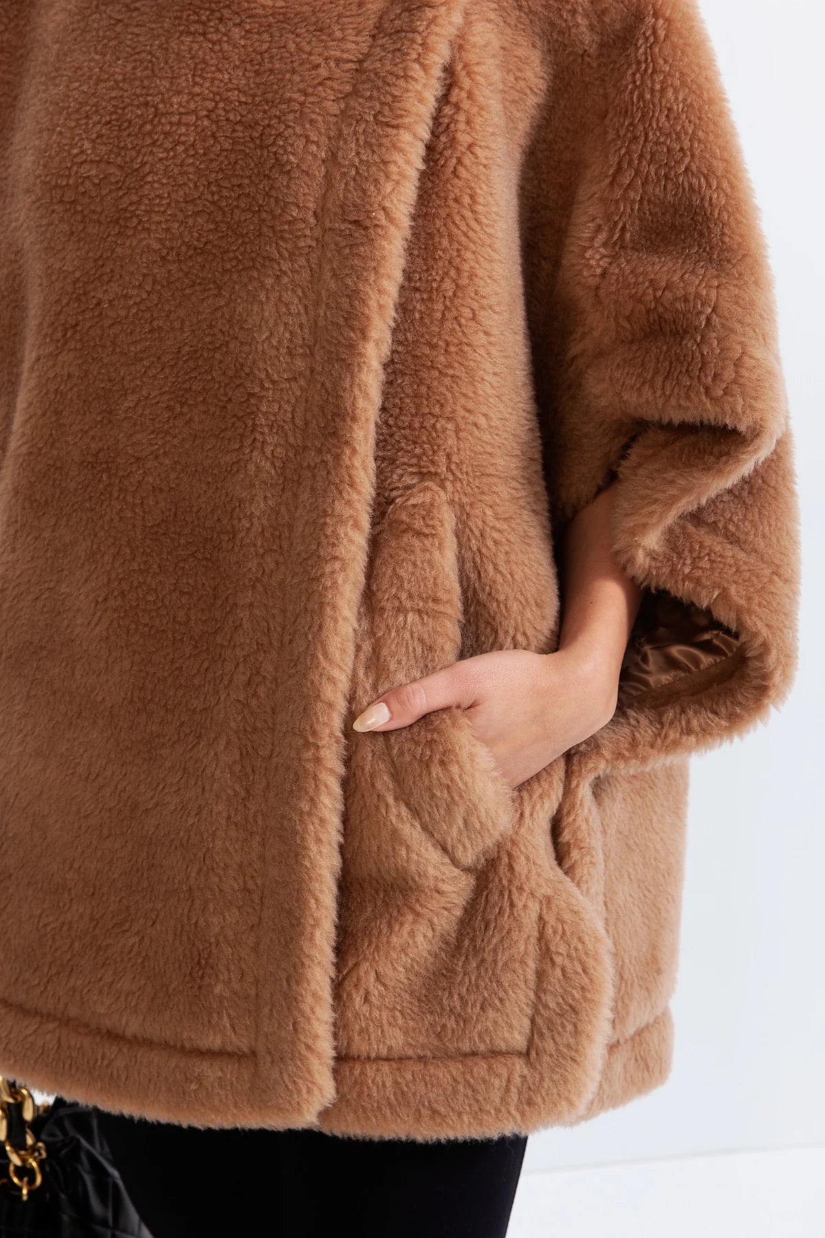 Teddy Lamb Wool Fur Coat Jacket