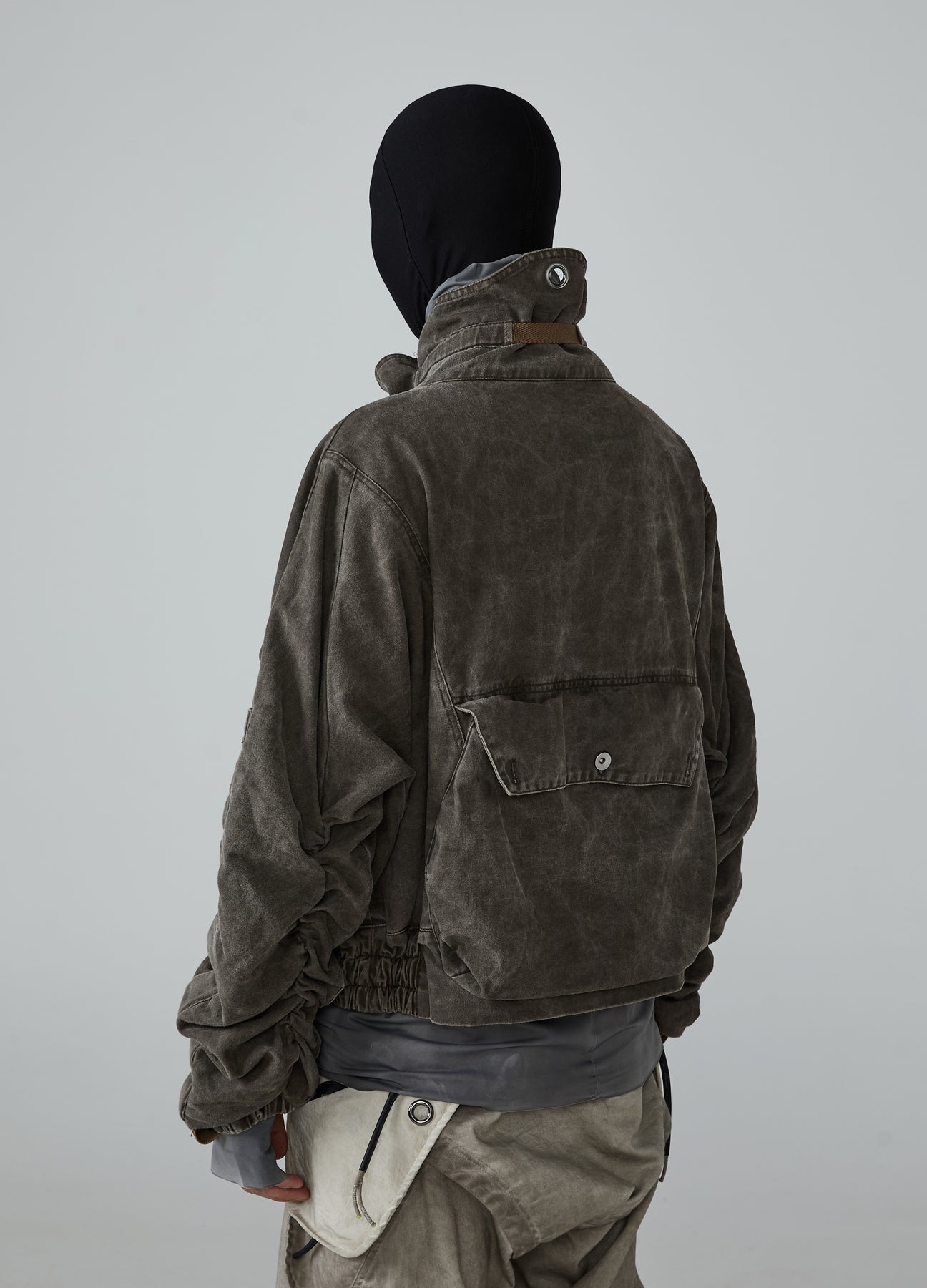 Wasteland Distressed Pocket Style Cargo Jacket