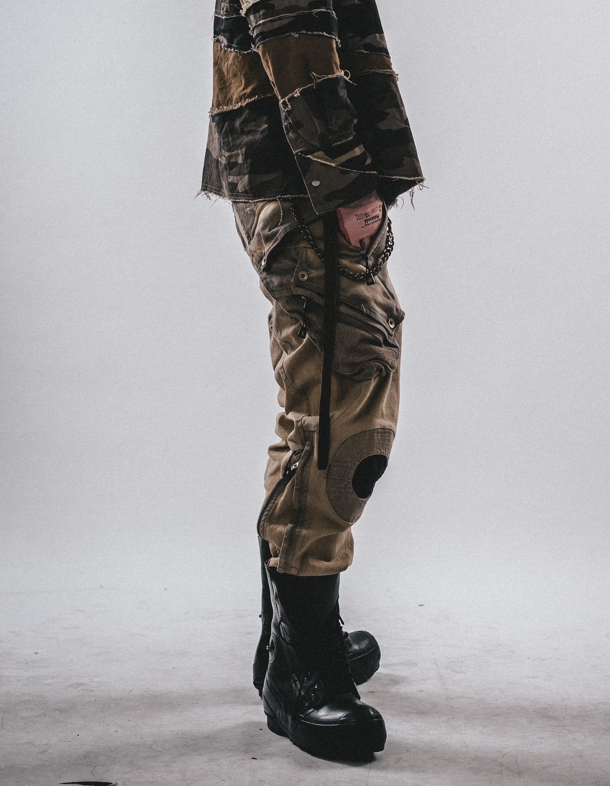 Apocalyptic Desert Wasteland Style Cargo Pants