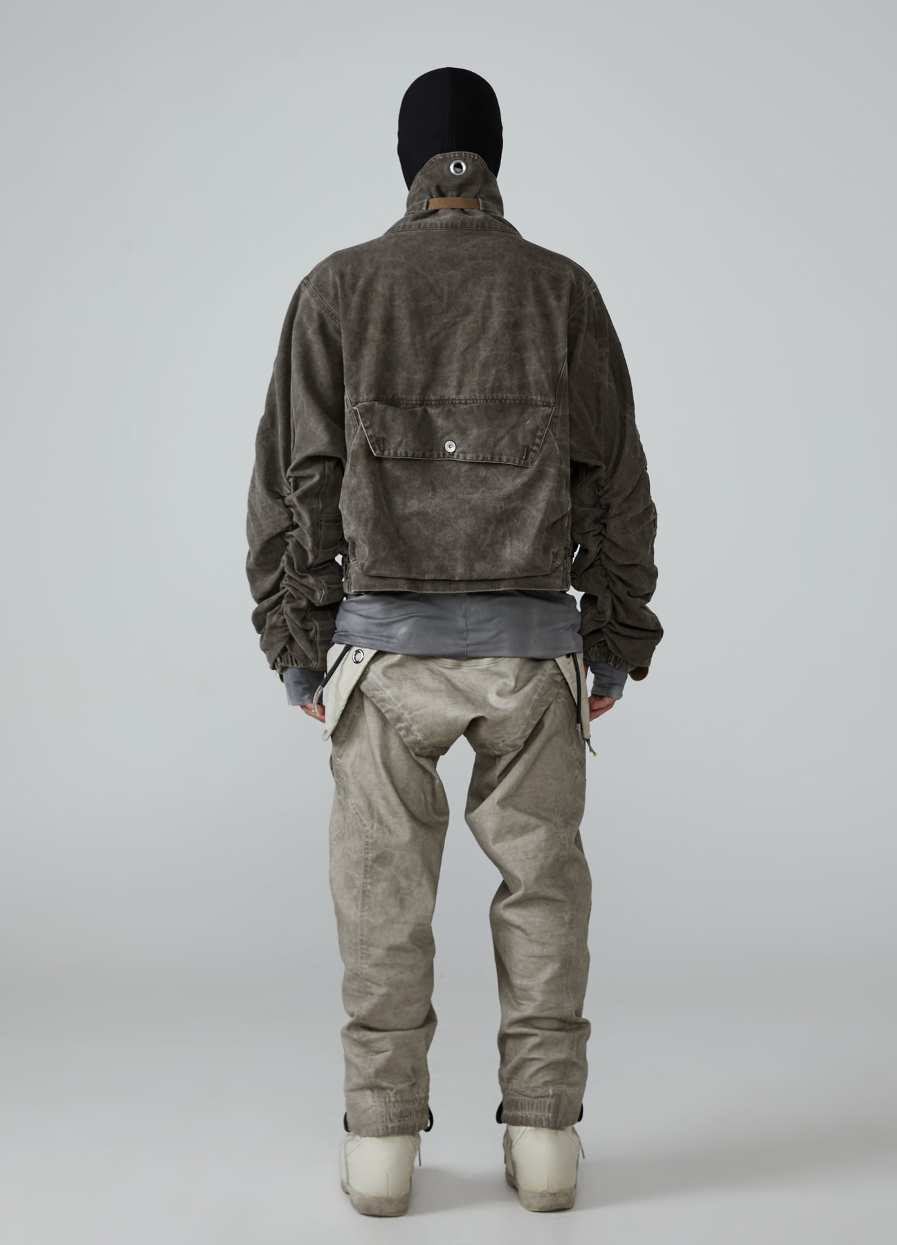 Wasteland Distressed Pocket Style Cargo Jacket