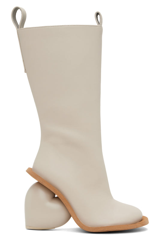 Love Heart High-Heeled Boots