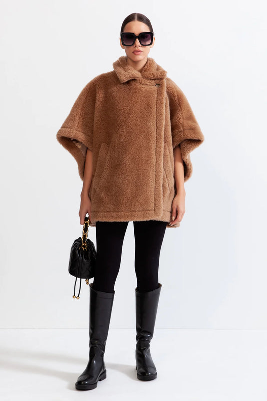 Teddy Lamb Wool Fur Coat Jacket