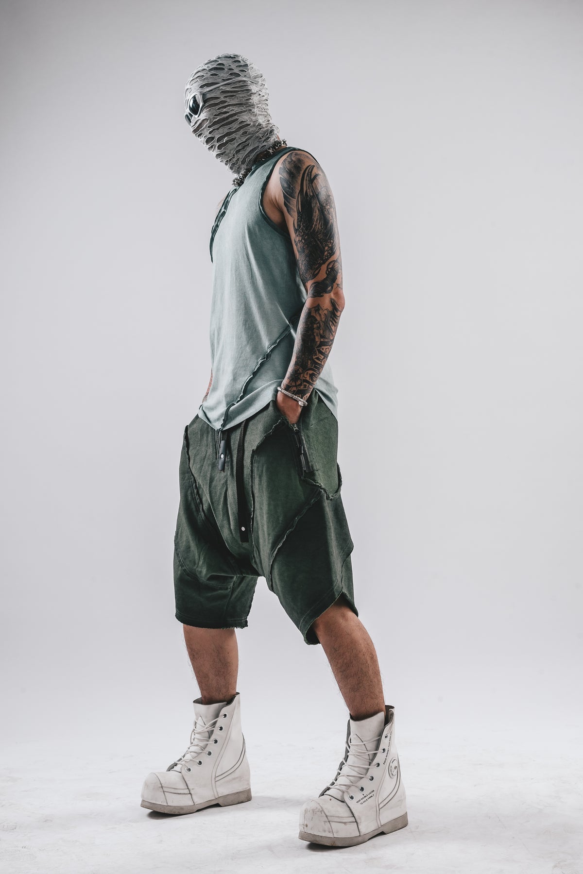 Dunes Urban Raider Raw Edge Shorts