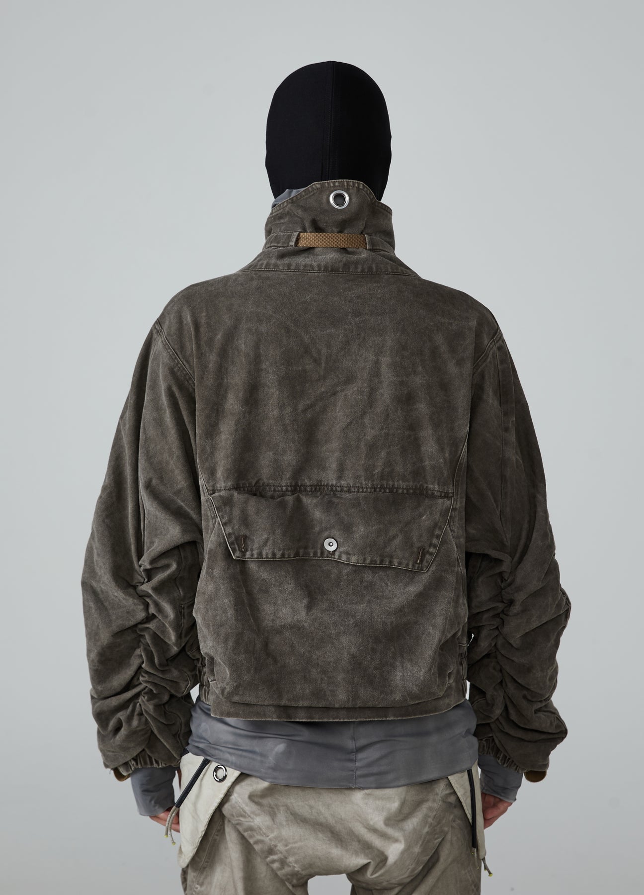 Wasteland Distressed Pocket Style Cargo Jacket